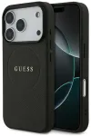 Guess Grained Ring telefoni &uuml;mbris MagSafe toega iPhone 17 Pro must