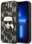 Karl Lagerfeld KLHCP13SPMNIKBK iPhone 13 mini 5,4" hardcase czarny|black Monogram Ikonik Patch