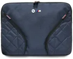Bag BMW Nylon Pockets & Metal Logo Sleeve 16" navy