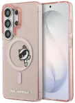 Karl Lagerfeld IML Peekaboo Choupette telefoni &uuml;mbris MagSafe toega Samsung Galaxy S26 Ultra (S948) roosa