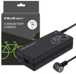 Qoltec Fast Charger for e-bike 36V | 42V | 2A | Mi4 Magnetic TIP +power cable
