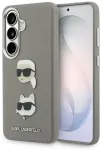Karl Lagerfeld Saffiano Double Heads Metal telefoni &uuml;mbris Samsung Galaxy S26 (S942) h&otilde;bedane