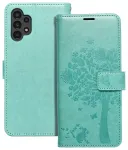 MEZZO tree raamatut&uuml;&uuml;pi telefoni &uuml;mbris Samsung Galaxy A13 4G (A135) roheline