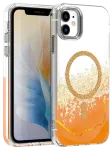 Epoxy Mag telefoni &uuml;mbris MagSafe toega iPhone 11 oranž
