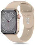 Tech-Protect nutikella rihm Apple Watch 4/5/6/7/8/9/SE/Ultra (42/44/45/49 mm) jaoks | silikoonist | pruun