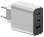 Cuktech reisilaadija | 65W | GaN | USB-C, USB-A | hall