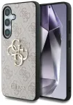 Etui Guess Big 4G Logo Classic Logo do  Samsung Galaxy S25 r&oacute;żowy