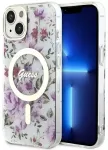 Guess GUHMP14MHCFWST iPhone 14 Plus 6,7" l&auml;bipaistev hardcase Flower MagSafe