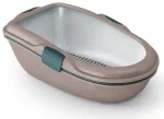 Cat toilet Furba Chic Maxi 69.5x47x26cm light grey|green