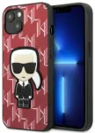 Karl Lagerfeld KLHCP13SPMNIKPI iPhone 13 mini 5,4" hardcase czerwony|red Monogram Ikonik Patch