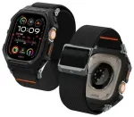 Spigen Lite Fit PRO nutikella rihm Apple Watch Ultra 1/2 (49 mm) jaoks | nailonist | must