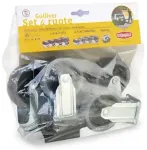Rattakomplekt 4tk. transpordipuurile Gulliver 4-5-6-7 must