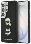 Karl Lagerfeld Saffiano Double Heads Metal telefoni &uuml;mbris Samsung Galaxy S26 Ultra (S948) must