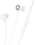Juhtmega k&otilde;rvaklapid Jack 3,5 mm Hoco M116 valged