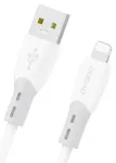 Dudao L25SL andmeedastus- ja laadimiskaabel | USB-A kuni Lightning | 30W | 1m | valge