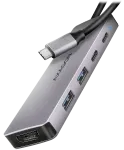 Axagon HMC-5H60 jaotur USB-C kuni 2x USB 3.0 | USB-C | HDMI | 100W