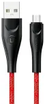 USAMS U41 SJ399USB02 andme- ja laadimiskaabel | USB-A kuni Micro USB | 10W | 3m | punane
