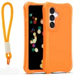 Safepop telefoni &uuml;mbris rihmaga Samsung Galaxy S24 (S921) | S25 (S931) oranž