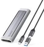 Orico AXM2S-G2-V1 M.2 NVME|NGFF USB-C|USB-A to USB-C 6Gb|s | 10Gb|s Disk Caddy - Gray