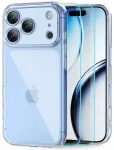 Tech-Protect FlexAir + Glass telefoni &uuml;mbris iPhone 17 Pro Max | iPhone 18 Pro Max l&auml;bipaistev