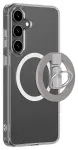AmazingThing Minimal Mag Case with Magnetic Ring and Magnetic Ring for Samsung Galaxy S25+ - Transparent