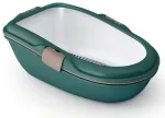 Cat toilet Furba Chic Maxi 69.5x47x26cm green|light gray
