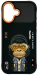Etui Nimmy Cool&Cute 2.0 Gorilla do       iPhone 17 czarny
