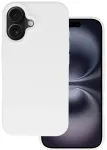 Tel Protect Silicone Premium telefoni &uuml;mbris iPhone 16 valge