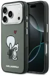 Karl Lagerfeld Karl & Choupette telefoni &uuml;mbris MagSafe toega iPhone 17 Pro must