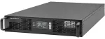 Katkematu toiteallikas UPS RACK Qoltec | 2 kVA | 2000 W | V&otilde;imsustegur 1.0 | LCD | EPO | USB | On-line