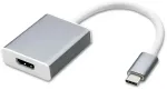 Qoltec Adapter USB-C 3.1 | HDMI | 4K | MHL | Alumiinium