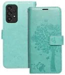 MEZZO tree raamatut&uuml;&uuml;pi telefoni &uuml;mbris Samsung Galaxy A53 5G (A536) roheline