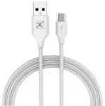 MX SET andmeedastus- ja laadimiskaabel | USB-A kuni USB-C | 12W | 1m | valge