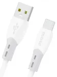 Dudao L25ST andmeedastus- ja laadimiskaabel | USB-A kuni USB-C | 100W | 1m | valge