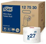 Tualettpaber TORK Advanced Compact T6, 2 kihti, 9.9 cm x 100 m, valge