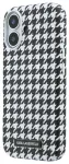 Karl Lagerfeld PU Houndstooth Resin Plate telefoni &uuml;mbris MagSafe toega iPhone 17 must