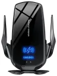 KAKU KSC-795 automatic car phone holder with 15W wireless charging