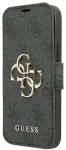 Guess GUBKP13X4GMGGR iPhone 13 Pro Max 6,7" hall | grey book 4G Big Metal Logo