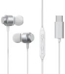 &bdquo;Joyroom JR-EC06 USB-C&ldquo; įstatomos ausinės &ndash; sidabrinės