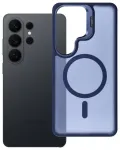 Forcell F-Protect Shadow Stand Premium telefoni &uuml;mbris alusega ja MagSafe toega Samsung Galaxy S26 Ultra (S948) tumesinine