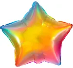 Folat F&ouml;lsheetheelium&otilde;hupall "Star" 48cm Yummy Gummy Rainbow