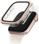 Uniq Voute nutikella &uuml;mbris Apple Watch Series 10 (46 mm) jaoks | sisseehitatud klaasiga | roosa