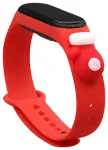 Xmas nutikella rihm Xiaomi Mi Band 5/6 jaoks | silikoonist | punane