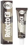 Refectocil Eyelash & Eyebrow Tint 3 Natural Brown Starter Kit 15 Ml + 100 Ml + 10 Pcs + 150 Ml + 96 Pcs