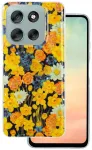 Glow Glam &uuml;mbris Motorola Moto G56 oranž