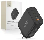 Tech-Protect NC240W-GaN reisilaadija | 240W | PD, QC, GaN | USB-C, USB-A | must