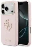 Guess FW Resin Logo telefoni &uuml;mbris iPhone 17 Pro Max roosa