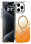 Epoxy Mag telefoni &uuml;mbris MagSafe toega iPhone 14 Pro oranž