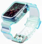 Fusion Accessories Light Set nutikella rihm Apple Watch 2/3/4/5/6/7/SE (42/44/45 mm) jaoks | silikoonist | sinine