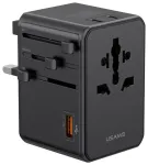 Adapter USAMS 4-in-1 Universal Travel Charger T72 65W US/AU/EU/UK must